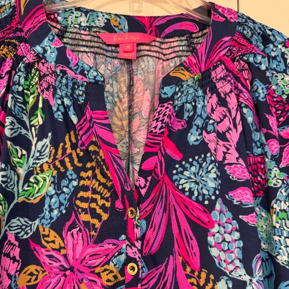 Lilly Pulitzer EUC Norris  Dress Size Medium - Picture 11 of 12